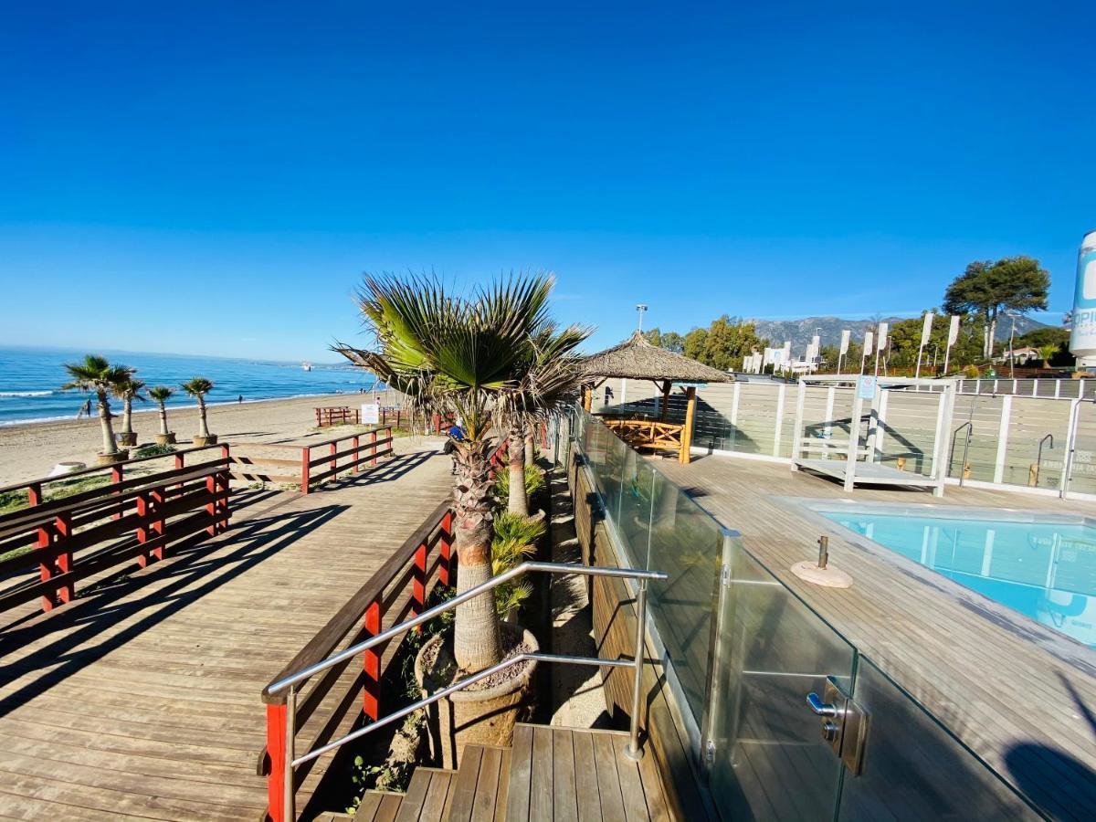 Studio-Near The Beach, Bbq And Seawater Pool มาร์เบยา ภายนอก รูปภาพ